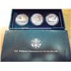 Image 1 : 1994-P US VETERANS SILVER DOLLAR 3 COIN PROOF SET ORIGINAL US MINT PACKAGING