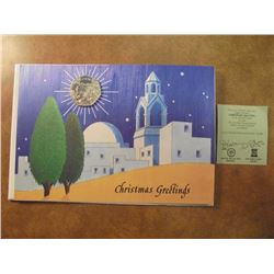 1987 ISLE OF MAN 50-PENCE CHRISTMAS COIN DIAMNOND FINISH BY THE POBJOY MINT, LIMITED EDITION OF APPR