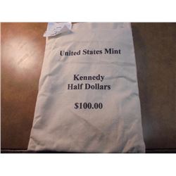 US MINT SEALED BAG $100-2006 P & D KENNEDY HALVES UNC