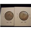Image 2 : 1918 & 1919 CANADA SILVER 25 CENTS