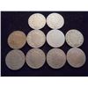 Image 1 : 10 ASSORTED 1890'S LIBERTY "V" NICKELS