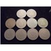 Image 2 : 10 ASSORTED 1890'S LIBERTY "V" NICKELS