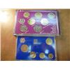 Image 2 : 2 ISRAEL MINT SETS SEE DESCRIPTION 1985 OFFICIAL UNC SET AND 1988 HANUKKA CIRCULATION SET, ORIGINAL 