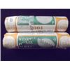 Image 1 : 2 ROLLS OF 2004-P & D PEACE MEDAL NICKELS UNC