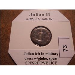 360-363 A.D. JULIAN II ANCIENT COIN