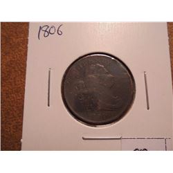 1806 US HALF CENT