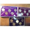 Image 1 : 3-2000 US 50 STATE QUARTERS SETS DENVER, GOLD & PLATINUM SETS, WITH BOXES