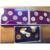 Image 2 : 3-2000 US 50 STATE QUARTERS SETS DENVER, GOLD & PLATINUM SETS, WITH BOXES