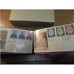 71-VATICAN 1ST DAY COVERS 1965-1974 IN LIGHTHOUSE ALBUM