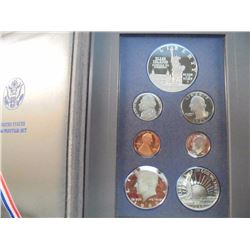 1986 US PRESTIGE PROOF SET STATUE OF LIBERTY ORIGINAL US MINT PACKAGING