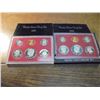 Image 1 : 1980 & 1981 US PROOF SETS (WITH BOXES)
