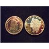 Image 1 : COPIES OF 1795 HALF EAGLE & 1861 DOUBLE EAGLE GOLD