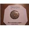 Image 2 : 269-271 A.D. VICTORINUS ANCIENT COIN (FINE)