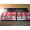 Image 2 : 1975 & 1976 US PROOF SETS (WITH BOXES)