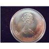 Image 2 : 1975 CANADA OLYMPICS SILVER $10 UNC 1.4453 OZ. ASW