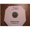 Image 2 : SCARCER 98-117 A.D. TRAJAN ANCIENT COIN (FINE) LAUREATED TRAJAN NO LEGEND/HEADDRESS OF ISIS NO LEGEN
