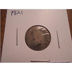 1821 CAPPED BUST DIME