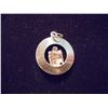 Image 2 : 14KT GOLD KINGS CASTLE NEVADA PENDANT SLOT MACHINE WITH RED STONE, 1.7 GRAMS