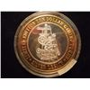 Image 1 : CASINO $10 SILVER TOKEN (UNC) 1996 SILVER LEGACY LIMITED EDITION