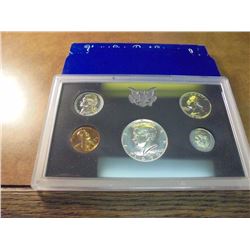 1970 US PROOF SET WITH BOX, 40% SILVER JFK HALF