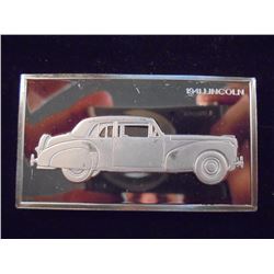 1000 GRAINS (OVER 2 OZ.) STERLING SILVER PF INGOT 1941 LINCOLN