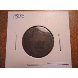1808 US HALF CENT