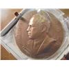 Image 1 : US MINT LIST MEDAL #652 3" BRONZE AWARD OF CONGRESS TO DR. JONAS SALK, ORIGINAL US MINT PACKAGING SE