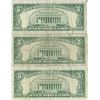 Image 2 : 1963 $5 Red Seal Bill Lot of 3