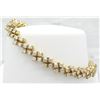Image 1 : 3.36ctw Diamond Bracelet - 14KT Yellow Gold