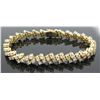 Image 4 : 3.36ctw Diamond Bracelet - 14KT Yellow Gold