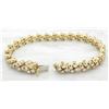 Image 7 : 3.36ctw Diamond Bracelet - 14KT Yellow Gold