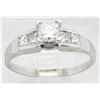 Image 4 : 1.15ctw Diamond Ring - 14KT White Gold