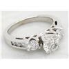 Image 3 : 1.34ctw Diamond Ring - 14KT White Gold