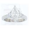 Image 1 : 1.86ctw Certified Diamond Ring - 14K White Gold