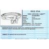Image 5 : EGL USA Certified 2.01ct Diamond Solitaire Ring - 14KT White Gold