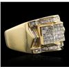 Image 2 : 14KT Yellow Gold 2.71ctw Diamond Ring