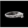 Image 1 : 1.54ctw Diamond Ring - 18KT White Gold
