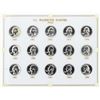 Image 1 : 1950-1964 U.S. Washington Quarter Proof Set