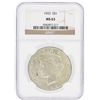 Image 1 : 1922 NGC MS63 Peace Silver Dollar