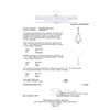 Image 3 : 1.44ctw Diamond Pendant With Chain - 14KT White Gold