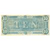 Image 2 : 1864 $10 Confederate States of America Bank Note