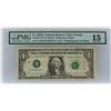 Image 1 : 1988A $1 Mismatched S/N Error Federal Reserve Note PMG Choice Fine 15