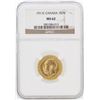 1911 NGC MS62 Canada 1SOV Gold Coin