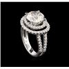 Image 3 : 5.03ctw Diamond Ring - 18KT White Gold
