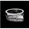 Image 2 : 0.53ctw Diamond Ring - 14KT White Gold