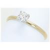 Image 2 : 0.40ct Diamond Solitaire Ring - 14KT Yellow Gold