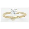 Image 4 : 0.40ct Diamond Solitaire Ring - 14KT Yellow Gold