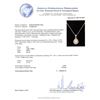 Image 3 : 1.42ctw Diamond Pendant With Chain - 14KT White Gold