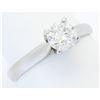 Image 1 : GIA Cert 0.90ct Diamond Ring - 14KT White Gold