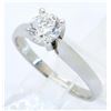 Image 5 : GIA Cert 0.90ct Diamond Ring - 14KT White Gold